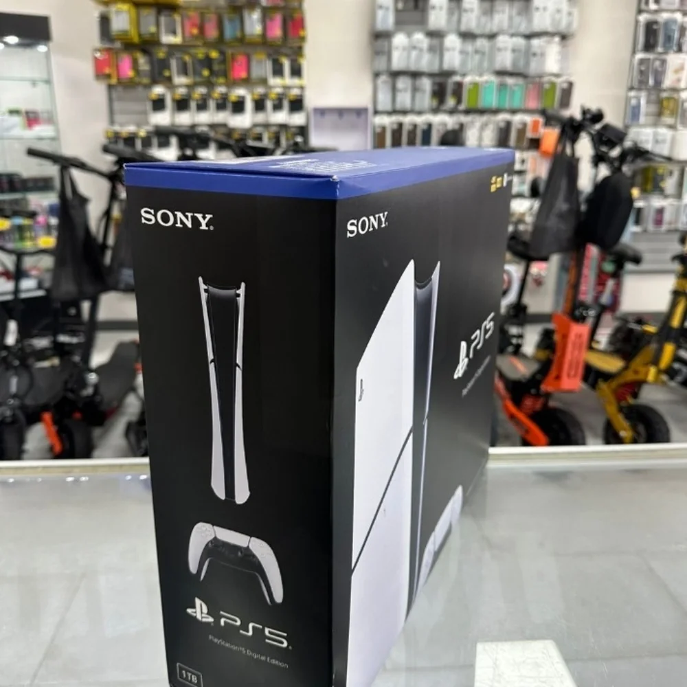 Sony PS5 Digital Edition Console And Brand New With Cords And Controllers